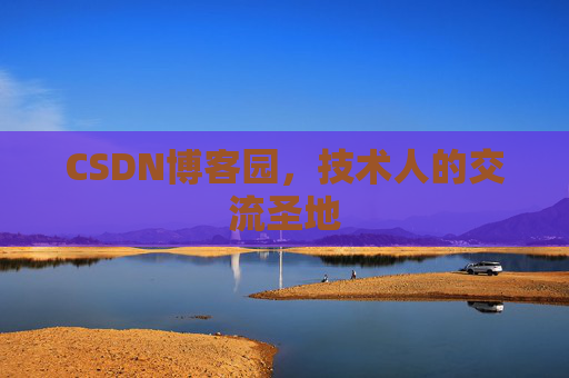 CSDN博客园，技术人的交流圣地